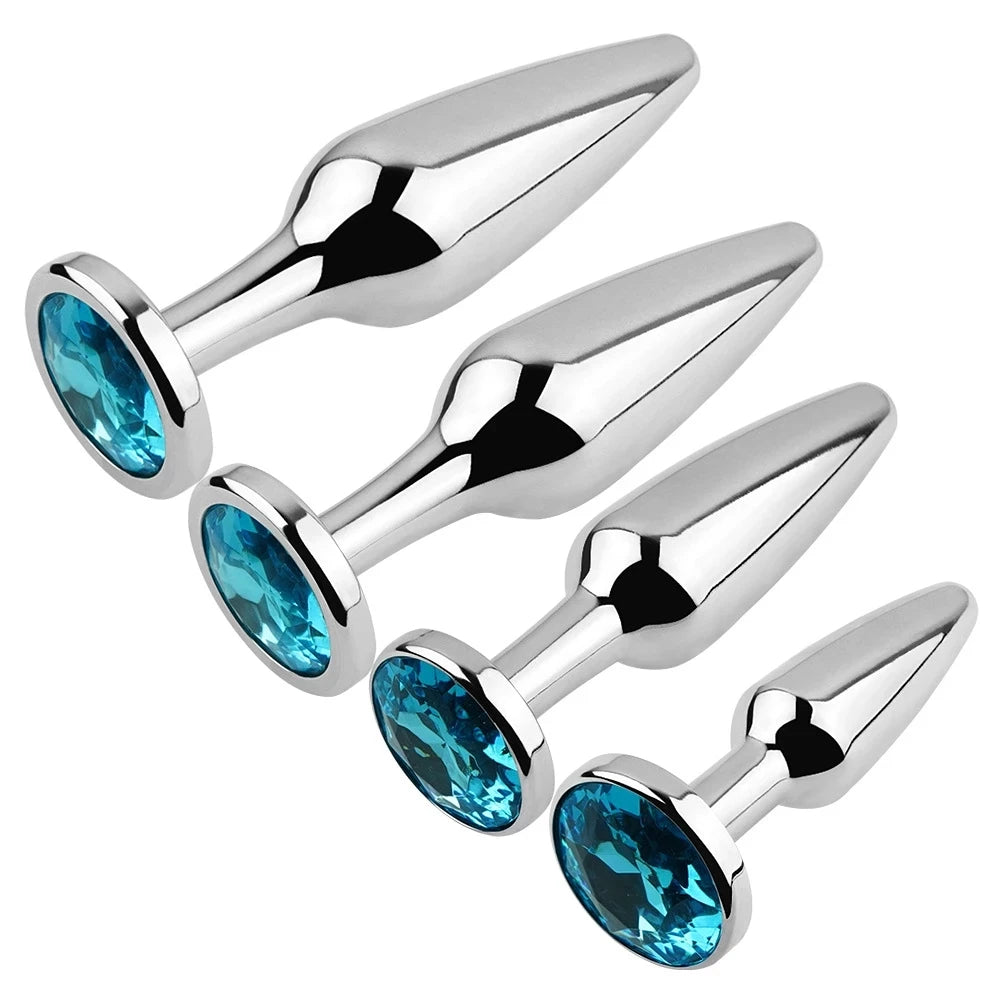 Luxe Metal Anal Beads