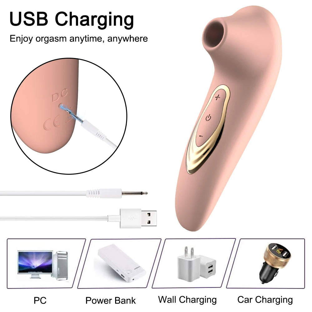 Pleasure Sucking Vibrator