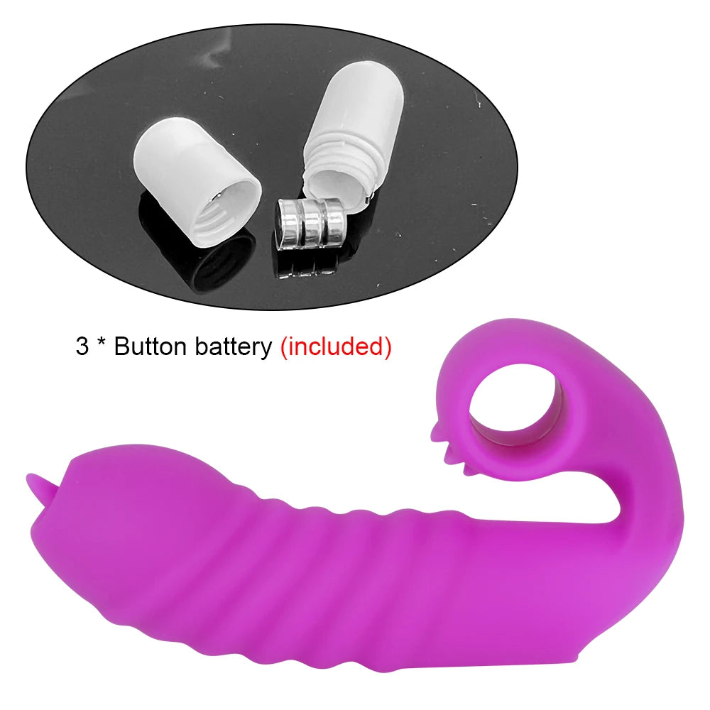 Strapon Finger Sleeve Vibrators