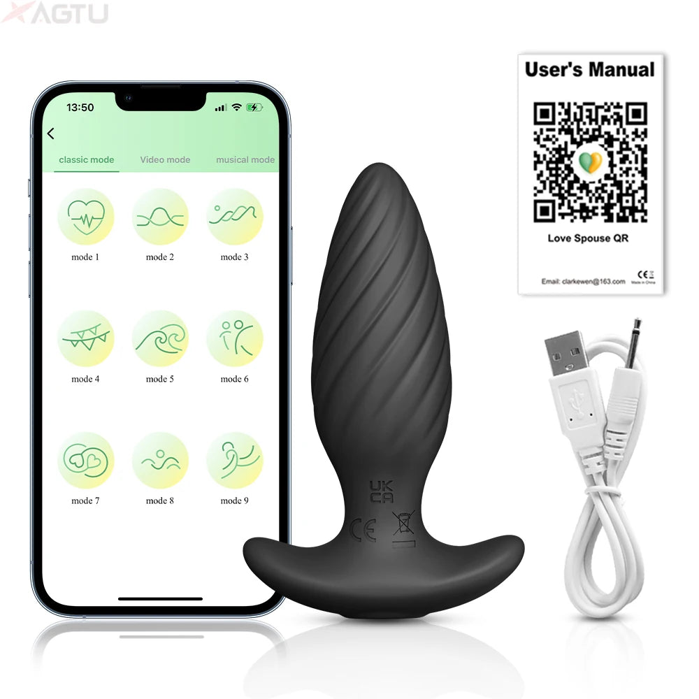 Smart APP Anal Vibrator