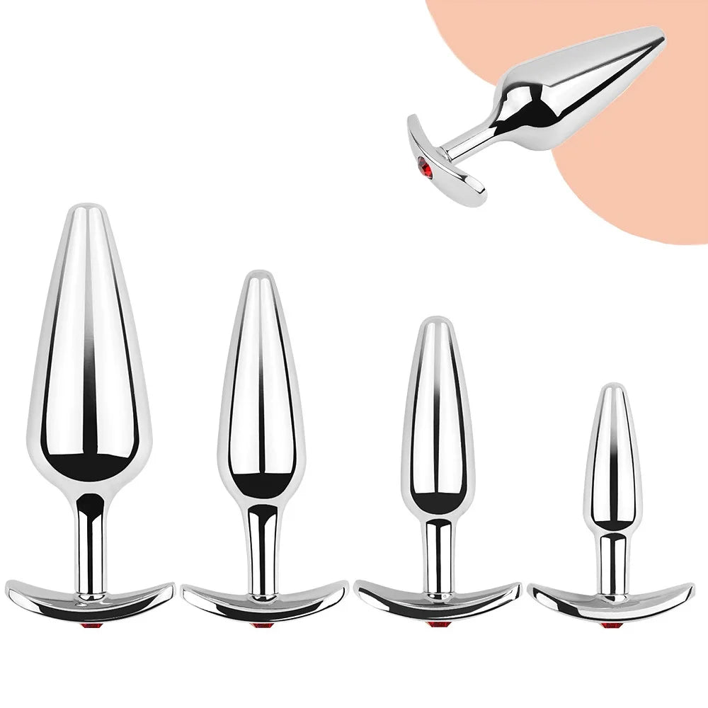 Luxe Metal Anal Beads