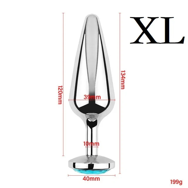 Luxe Metal Anal Beads
