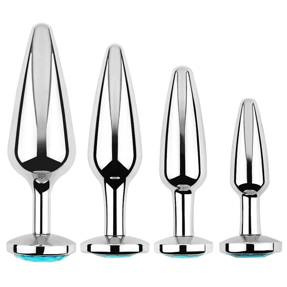 Luxe Metal Anal Beads