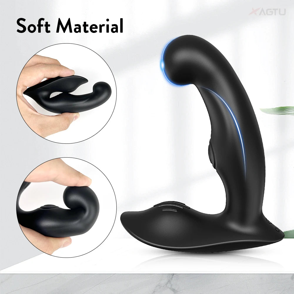 Vibrating Prostate Massager Plug