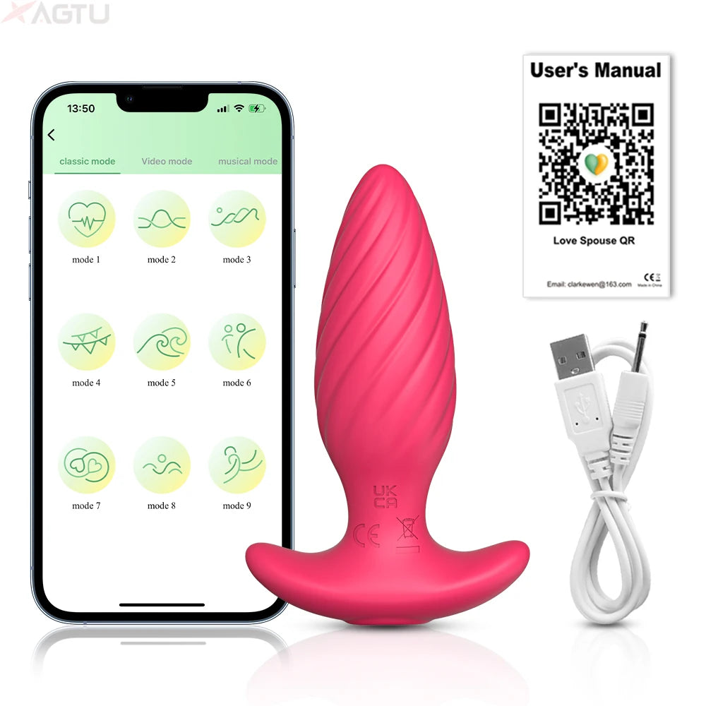 Smart APP Anal Vibrator