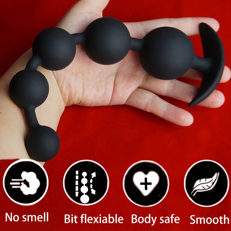 Ultimate Silicone Anal Beads