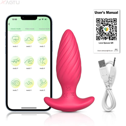 Smart APP Anal Vibrator