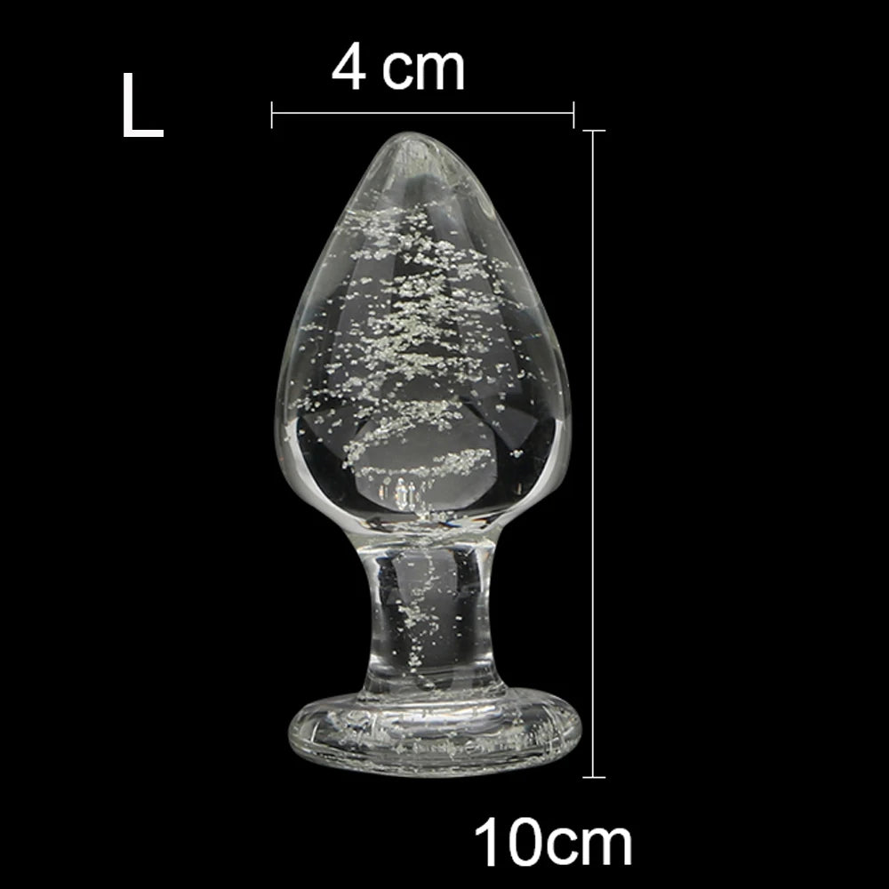 Luminous Glass Anal Beads